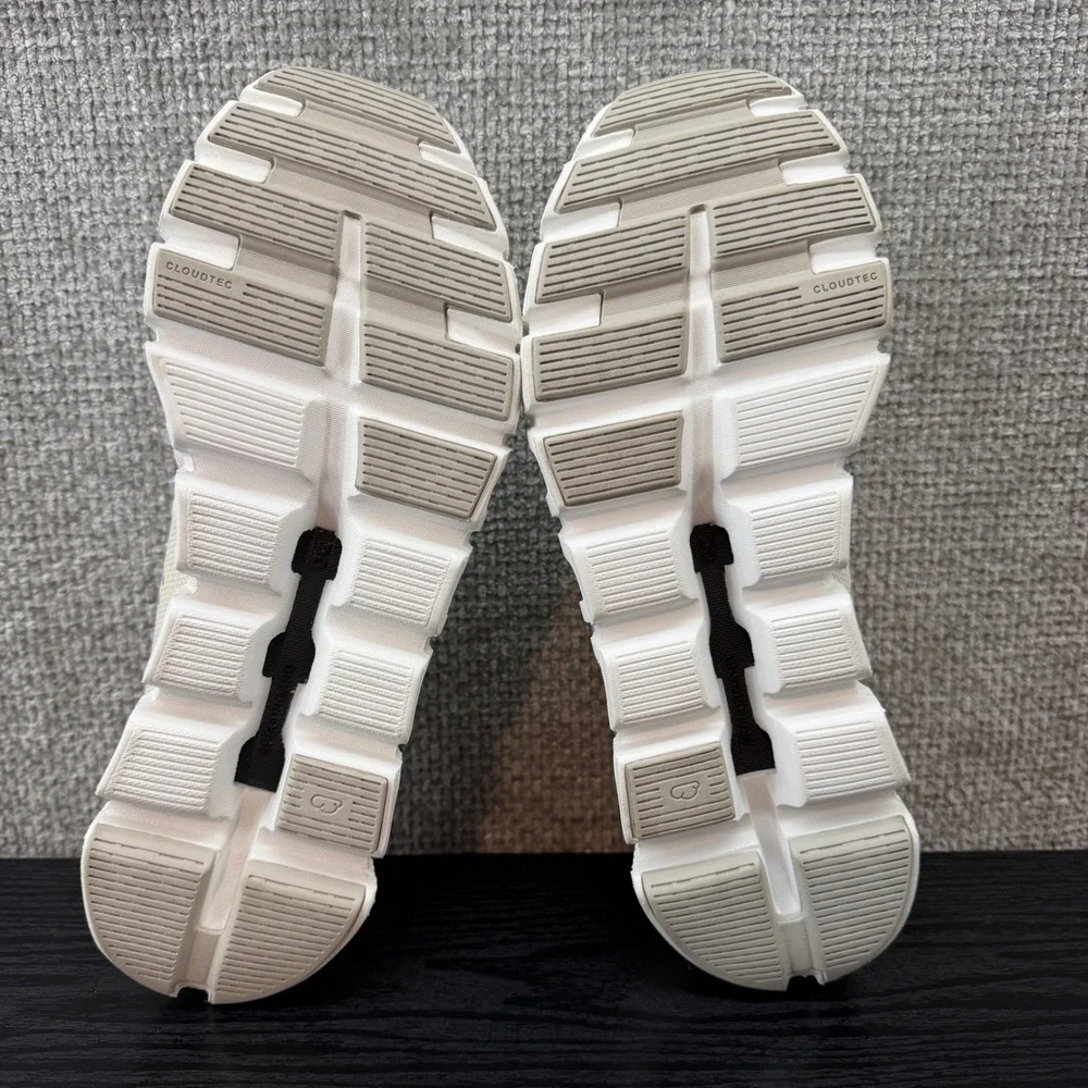 On Cloud 6 Women's Size 9.5 Pearl/White Running Zero Gravity Cloudtec Cushion